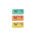 Koh I Noor TD soft eraser 6911 20 - 49x21x16mm - display box of 20 erasers