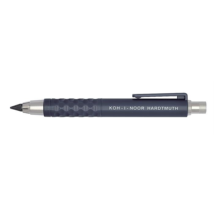 Koh I Noor VERSATIL mechanical clutch leadholder 5.6mm 5305 with pocket clip - display box of 20 pencils