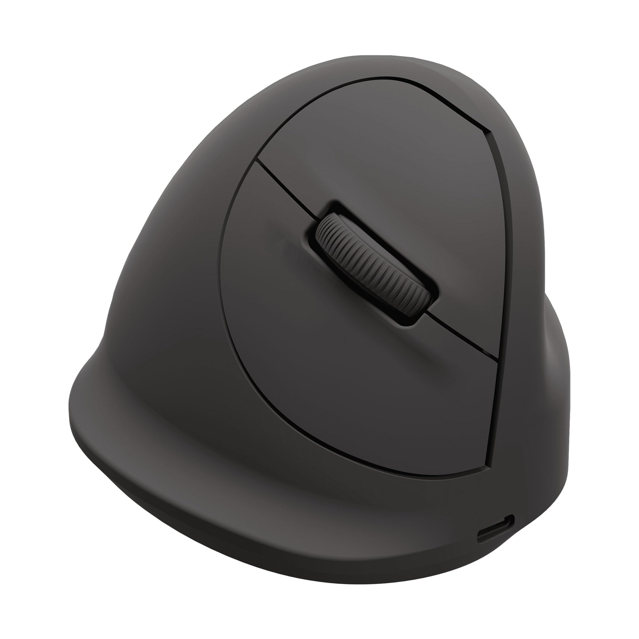 Fellowes Breyta Plus Ergonomic Vertical Mouse Medium Right Handed - Bluetooth wireless technology, wireless dongle or wired, recycled content, Microban anti-microbial protection, rechargeable battery