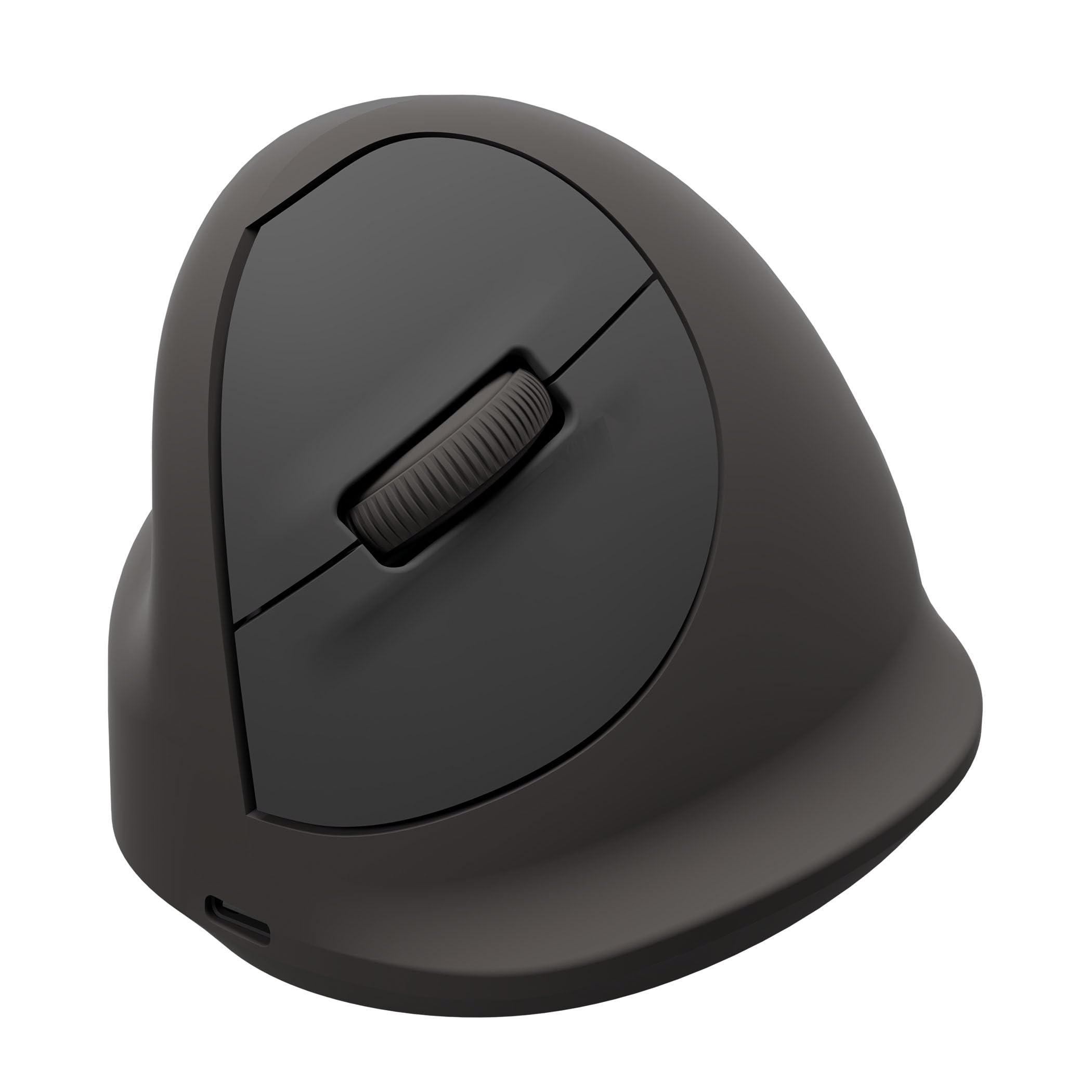 Fellowes Ratón Vertical Ergonómico Breyta Plus Grande para Zurdos – Bluetooth inalámbrico, dongle inalámbrico o Cable, Contenido Reciclado, protección antimicrobiana Microban, batería Recargable
