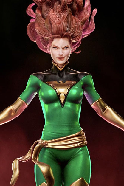 Iron Studios 1/10 Art Scale Phoenix BDS Green Version X-Men Marvel Comics Collectible Figure