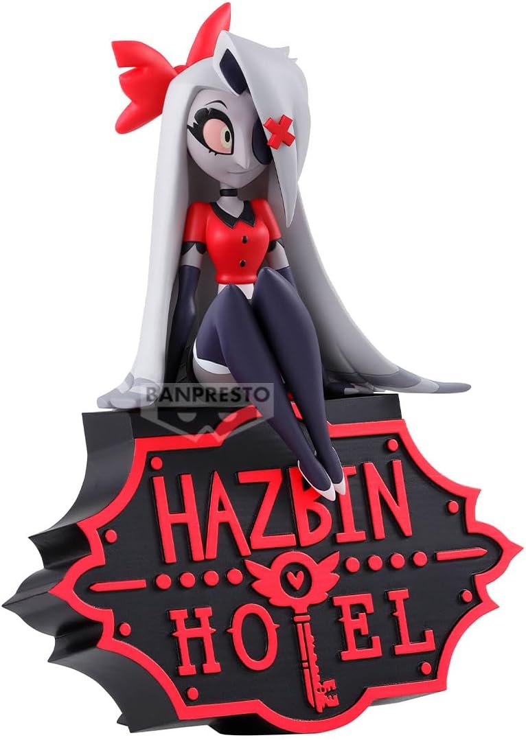 Banpresto Vaggie Hazbin Hotel Action Figure - Monitor Top (Ver.A) 14cm - BP29782P Multicolor - Collectible Figure - Great for Anime Fans