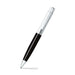 Sheaffer 300 Refillable Twist-Action Metal Ballpoint Pen, Medium Ballpoint, includes Premium Gift Box and Black Cartridge, 1 Pack, Chrome/Glossy Black