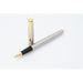 Diplomat Rollerball Traveller stainless steel gold