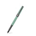 Tom Hessin Rebel Collection Cambridge Blue Fountain Pen With Gunmetal Trim & PVD Black Medium Nib