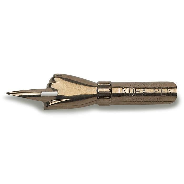 Manuscript/Leonardt Index Nib - Bronze - box of 24