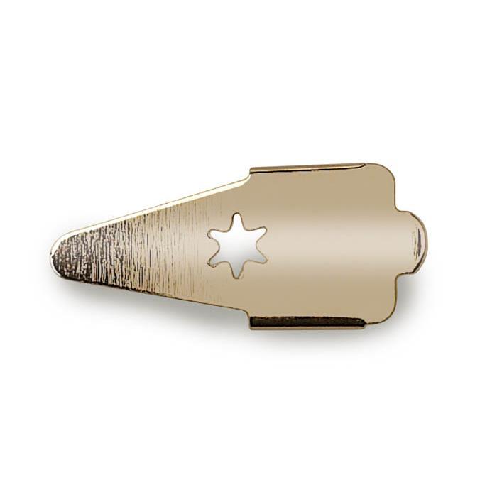 Manuscript/Leonardt Reservoir for Round Hand Nibs - Polished Brass - box of 24
