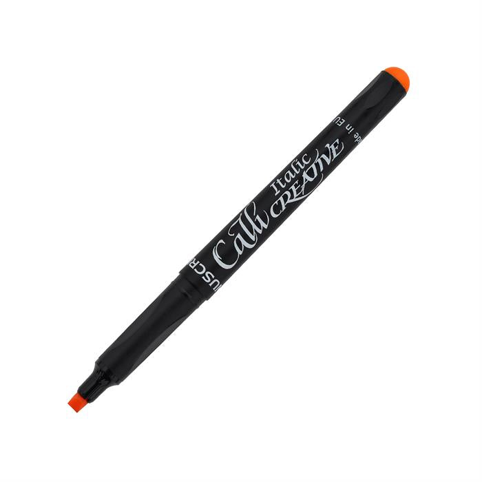 Manuscript Callicreative Italic Markers - box of 10 - Broad 3.6mm - Orange
