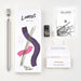 Tom's Studio Lumos Refillable Fineliner & Brush Pen - Duo Tip - Titanium