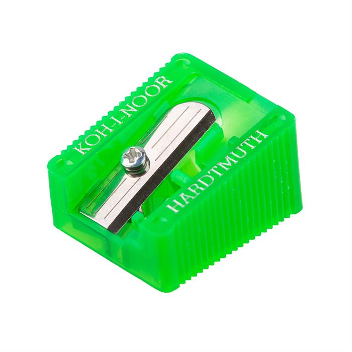 Koh I Noor Plastic Single Hole sharpener- 12mm diameter - pack of 20 sharpeners