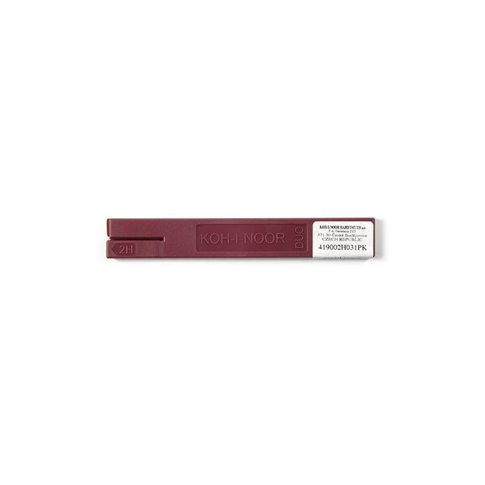 Koh I Noor graphite lead 2.0mm x 120mm 4190 2H - pack of 2 leads