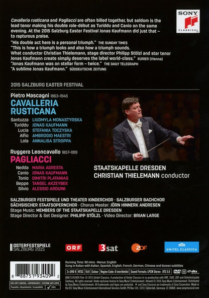Pietro Mascagni: Cavalleria Rusticana/Ruggiero Leoncavallo: Pagliacci
