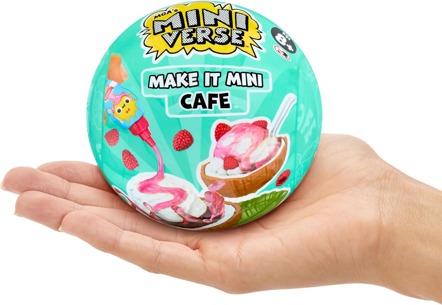 MGA’s Miniverse Make It Mini Cafe Series 6 -Seizoensgebonden DIY-Mini-Verzamelitems met Replica-Ingrediënten voor Knutsel- en Speelplezier, Niet Eetbaar, Vanaf 8 jaar