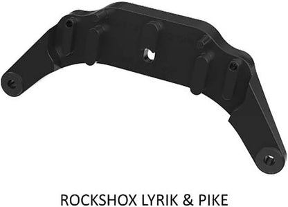 RRP Adaptateur Proguard Bolt On V2-Rockshox Lyrik/Pike, Adattatore Lyric Unisex Adulto, Nero, Taglia Unica
