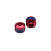 Crankbrothers Pedal End Cap Endkappe, (VE/2), Hex, red, CBET16792
