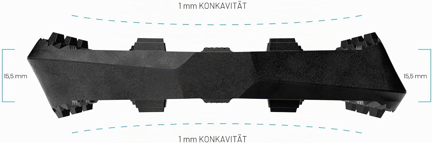 Crankbrothers Stamp Flat MTB-Pedale, Größenangepasst, leicht, vielseitig, langlebig