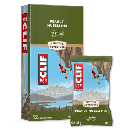 Clif Bar Peanut Muesli Mix 12Pc