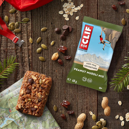 Clif Bar Peanut Muesli Mix 12Pc