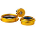 Cane Creek Hellbender 70 Tapered Steuersatz, 1 1/8"-1.5", ZS44/28.6/H8 | ZS56/40, Short, Gold, BAA1186GD