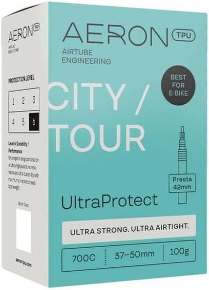Aeron City Tour Ultra Protect Presta 42 Mm Inner Tube 700C