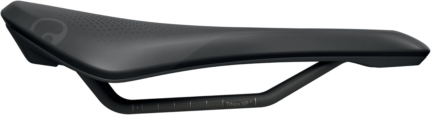 Ergon SRS Sport Gel Road - Sella per bicicletta da donna, in nylon e guide TiNox XP, colore: nero, taglia S/M