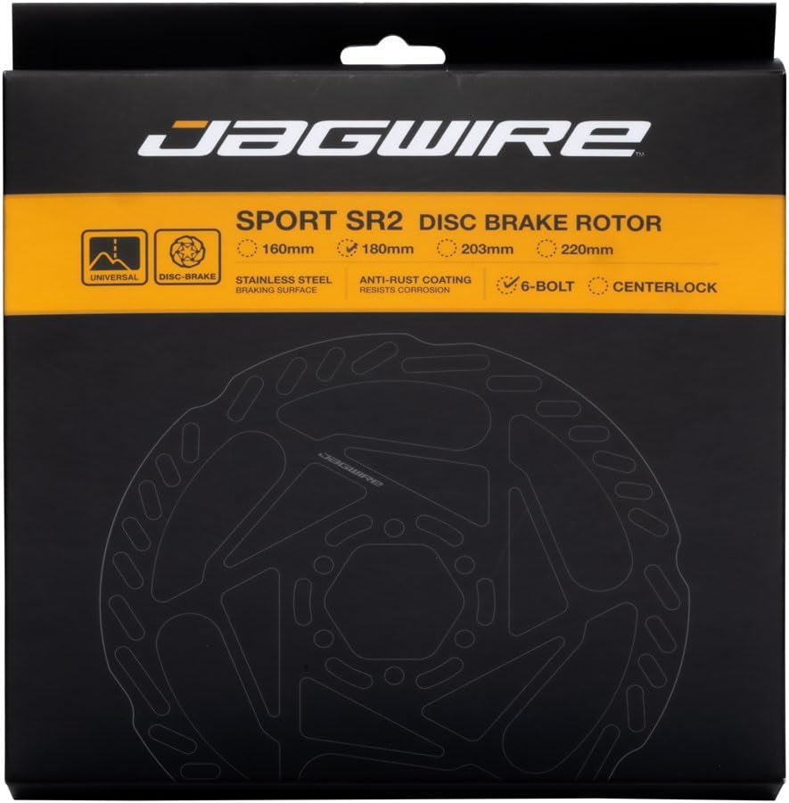 Jw Sport Sr2 Disc Rotor 6-Bolt 180Mm