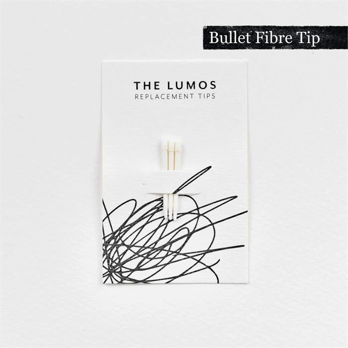 Tom's Studio Lumos replacement tips - 3 x Felt Fibre Tip