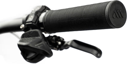 MTB Griffe AMS Barcode – Lenkergriffe mit Lock-On System – klassischer Komfort ohne Handschuhe – ideal für Trail, Dirt Jump und Freeride