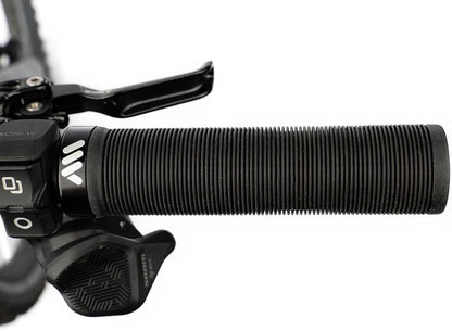 MTB Griffe AMS Barcode – Lenkergriffe mit Lock-On System – klassischer Komfort ohne Handschuhe – ideal für Trail, Dirt Jump und Freeride