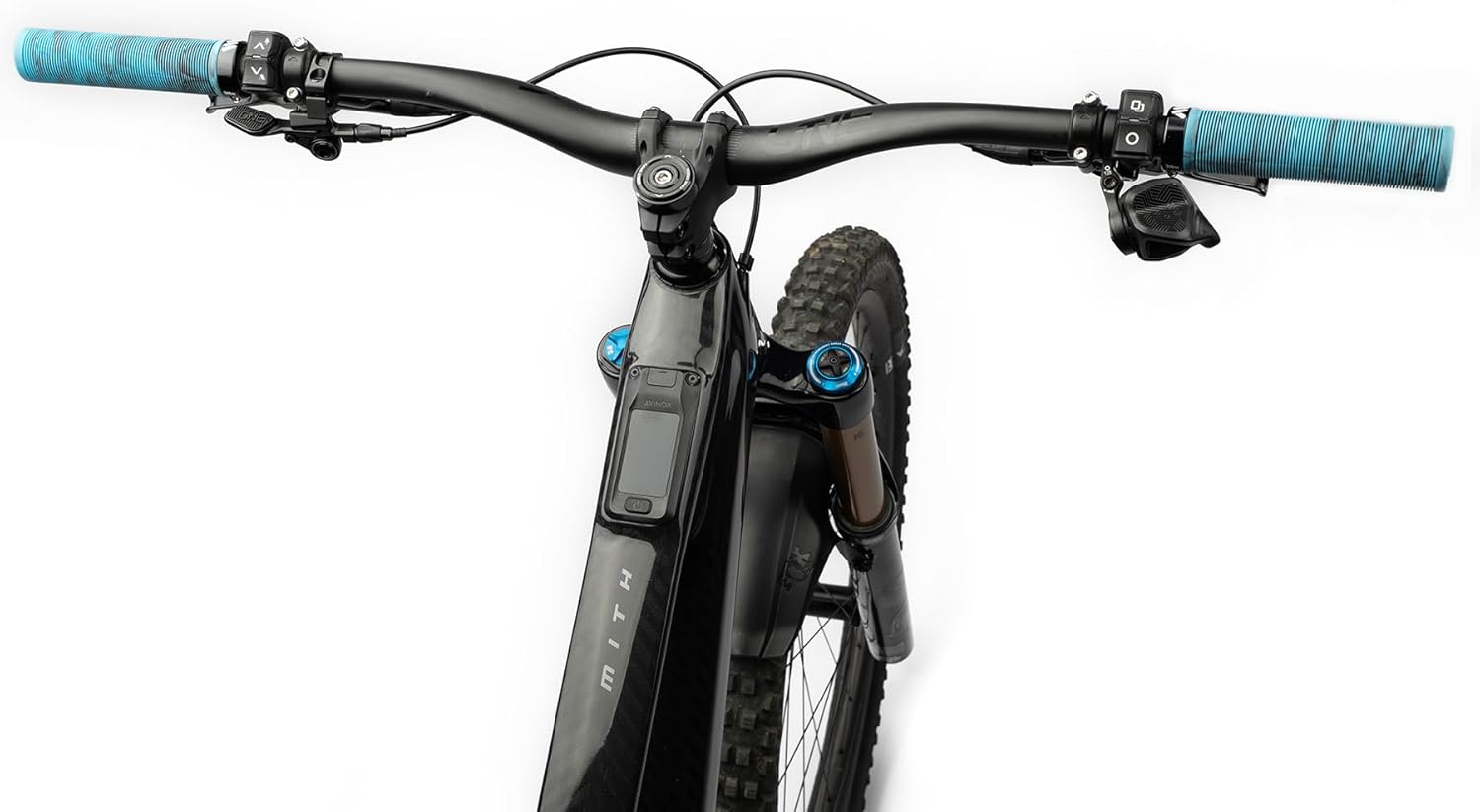 MTB Griffe AMS Barcode – Lenkergriffe mit Lock-On System – klassischer Komfort ohne Handschuhe – ideal für Trail, Dirt Jump und Freeride