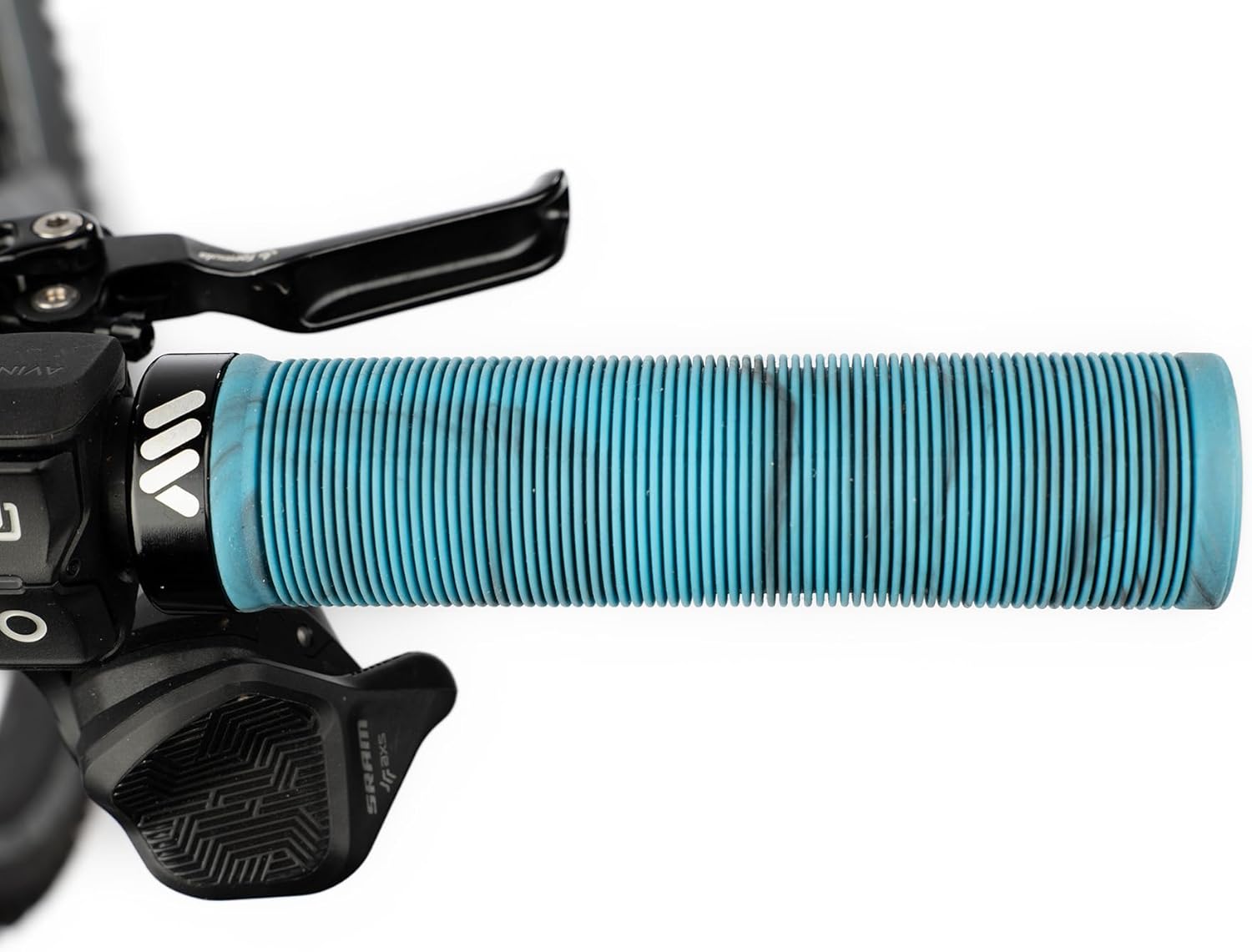 MTB Griffe AMS Barcode – Lenkergriffe mit Lock-On System – klassischer Komfort ohne Handschuhe – ideal für Trail, Dirt Jump und Freeride