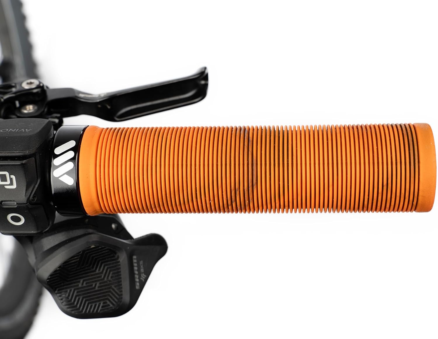 MTB Griffe AMS Barcode – Lenkergriffe mit Lock-On System – klassischer Komfort ohne Handschuhe – ideal für Trail, Dirt Jump und Freeride