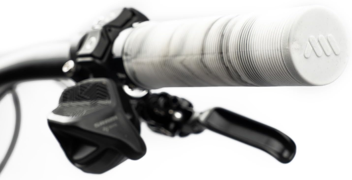 MTB Griffe AMS Barcode – Lenkergriffe mit Lock-On System – klassischer Komfort ohne Handschuhe – ideal für Trail, Dirt Jump und Freeride