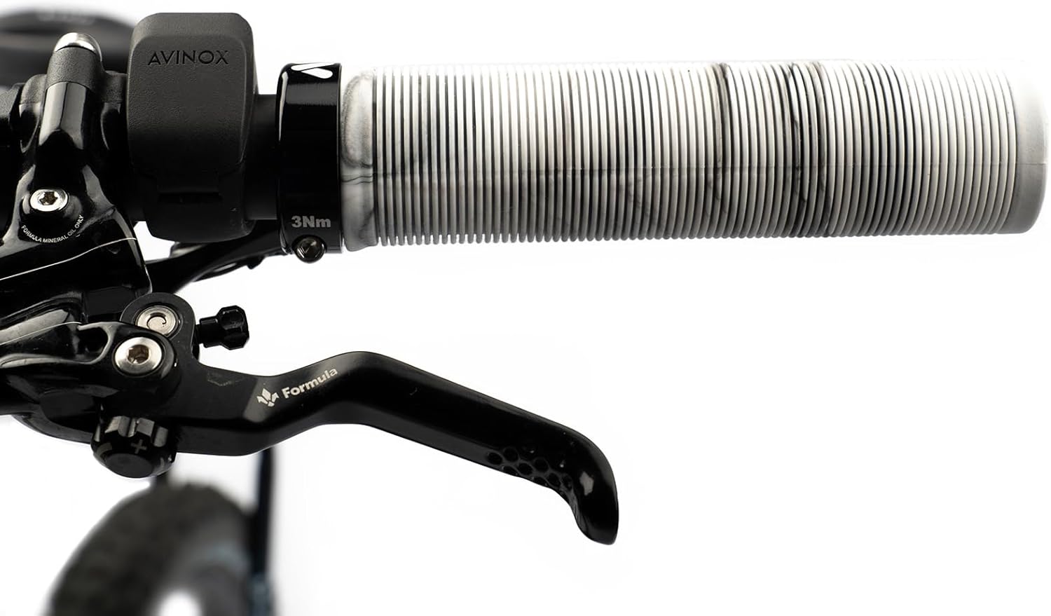 MTB Griffe AMS Barcode – Lenkergriffe mit Lock-On System – klassischer Komfort ohne Handschuhe – ideal für Trail, Dirt Jump und Freeride