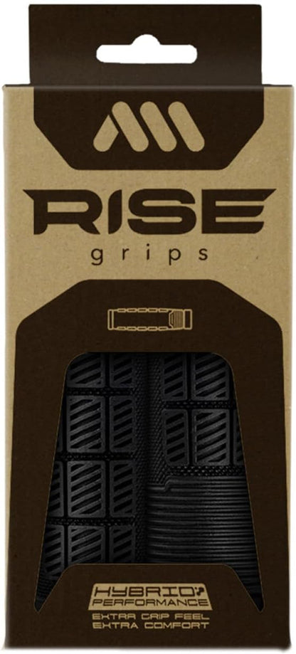 MTB Griffe ergonomisch Rise Lock-On aus Gummi rutschfest Mountainbike Lenkergriffe leicht & komfortabel