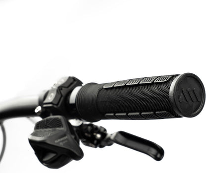 MTB Griffe ergonomisch Rise Lock-On aus Gummi rutschfest Mountainbike Lenkergriffe leicht & komfortabel