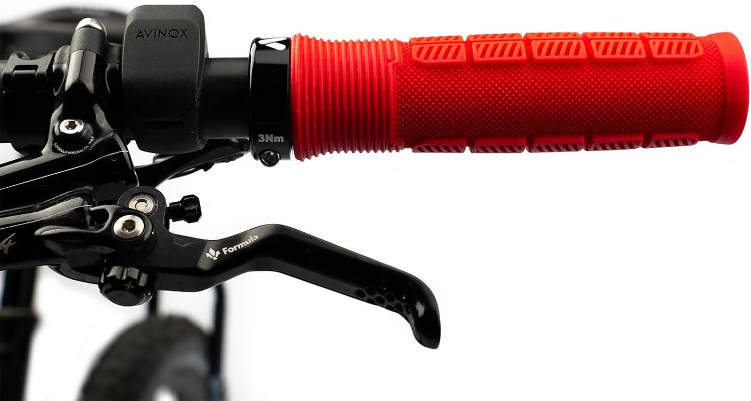 MTB Griffe ergonomisch Rise Lock-On aus Gummi rutschfest Mountainbike Lenkergriffe leicht & komfortabel