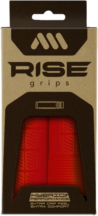 MTB Griffe ergonomisch Rise Lock-On aus Gummi rutschfest Mountainbike Lenkergriffe leicht & komfortabel