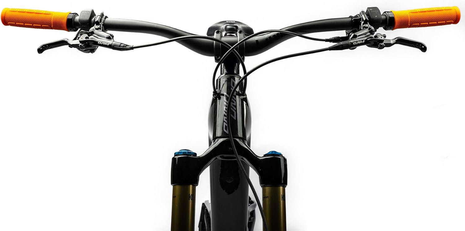 MTB Griffe ergonomisch Rise Lock-On aus Gummi rutschfest Mountainbike Lenkergriffe leicht & komfortabel