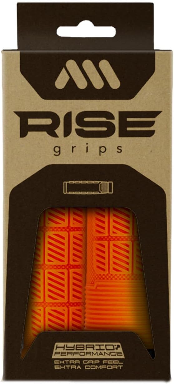 MTB Griffe ergonomisch Rise Lock-On aus Gummi rutschfest Mountainbike Lenkergriffe leicht & komfortabel