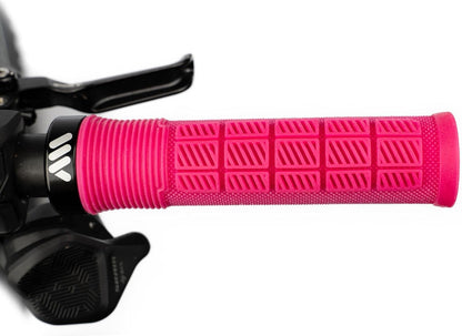 MTB Griffe ergonomisch Rise Lock-On aus Gummi rutschfest Mountainbike Lenkergriffe leicht & komfortabel