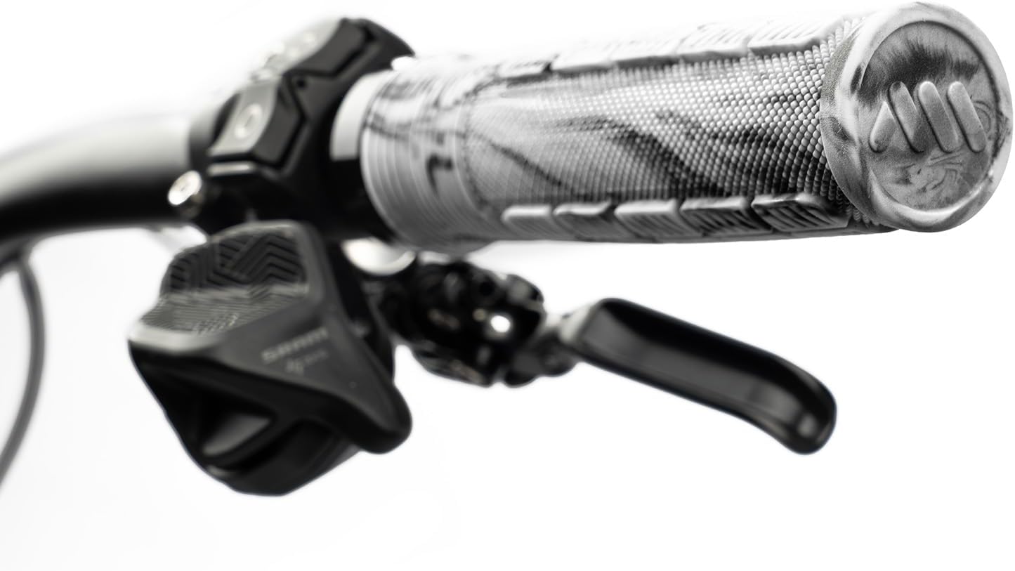 MTB Griffe ergonomisch Rise Lock-On aus Gummi rutschfest Mountainbike Lenkergriffe leicht & komfortabel