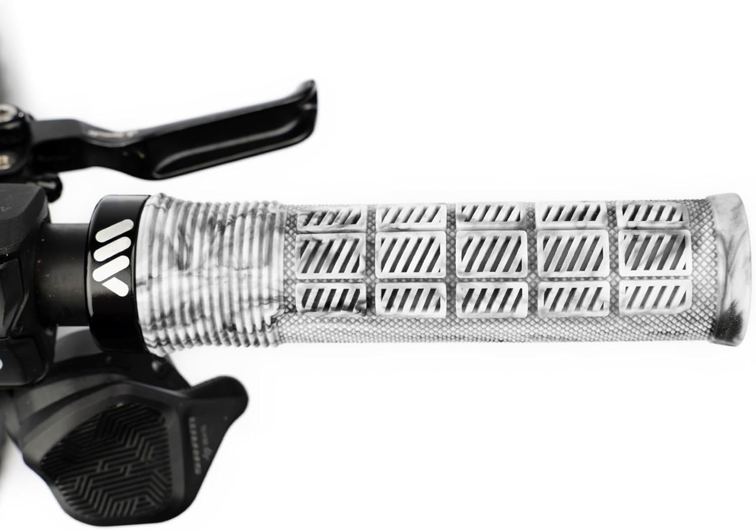 MTB Griffe ergonomisch Rise Lock-On aus Gummi rutschfest Mountainbike Lenkergriffe leicht & komfortabel