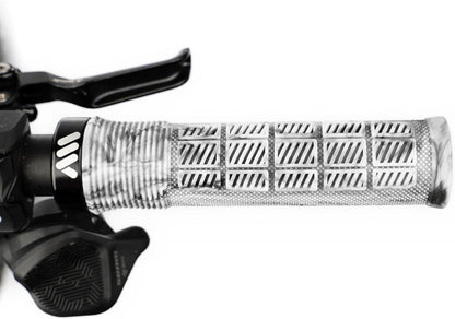 MTB Griffe ergonomisch Rise Lock-On aus Gummi rutschfest Mountainbike Lenkergriffe leicht & komfortabel