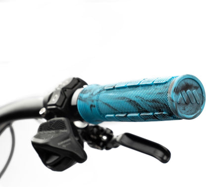 MTB Griffe ergonomisch Rise Lock-On aus Gummi rutschfest Mountainbike Lenkergriffe leicht & komfortabel