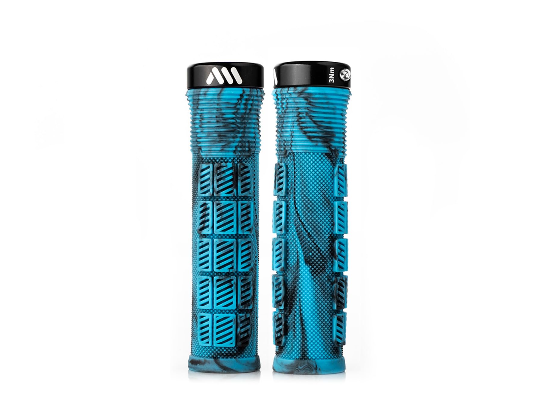 MTB Griffe ergonomisch Rise Lock-On aus Gummi rutschfest Mountainbike Lenkergriffe leicht & komfortabel