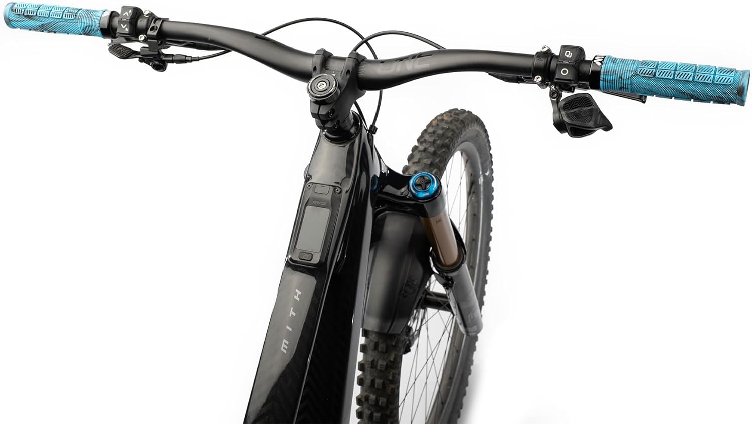 MTB Griffe ergonomisch Rise Lock-On aus Gummi rutschfest Mountainbike Lenkergriffe leicht & komfortabel