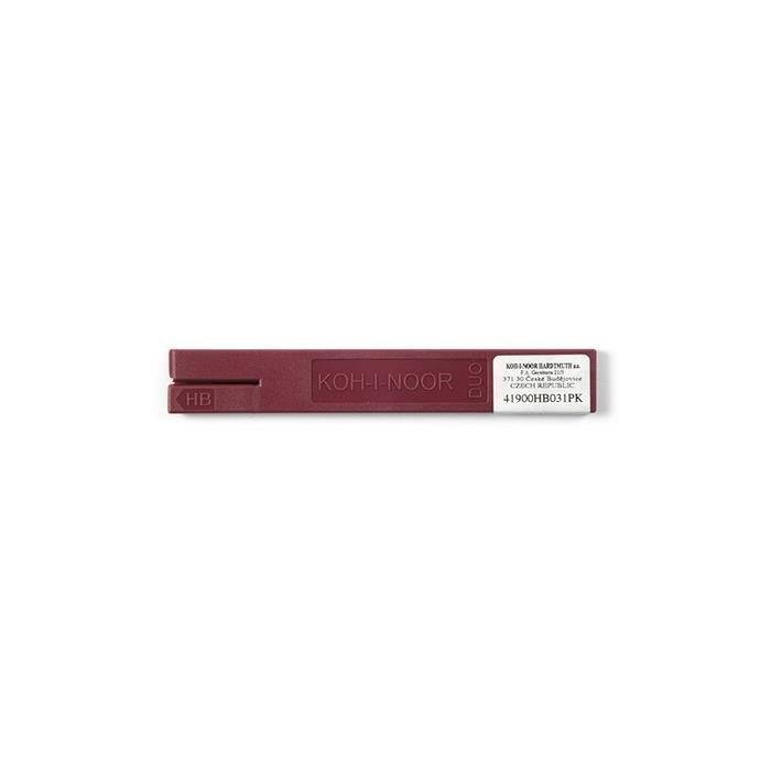 Koh I Noor graphite lead 2.0mm x 120mm 4190 HB - pack of 2 leads