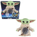Mattel Star Wars The Mandalorian & Grogu Movie Grogu 6-inch Tall Plush with Embroidered Rondel Design on chest Vinyl Head Soft Plush Body and Hands, JKN41