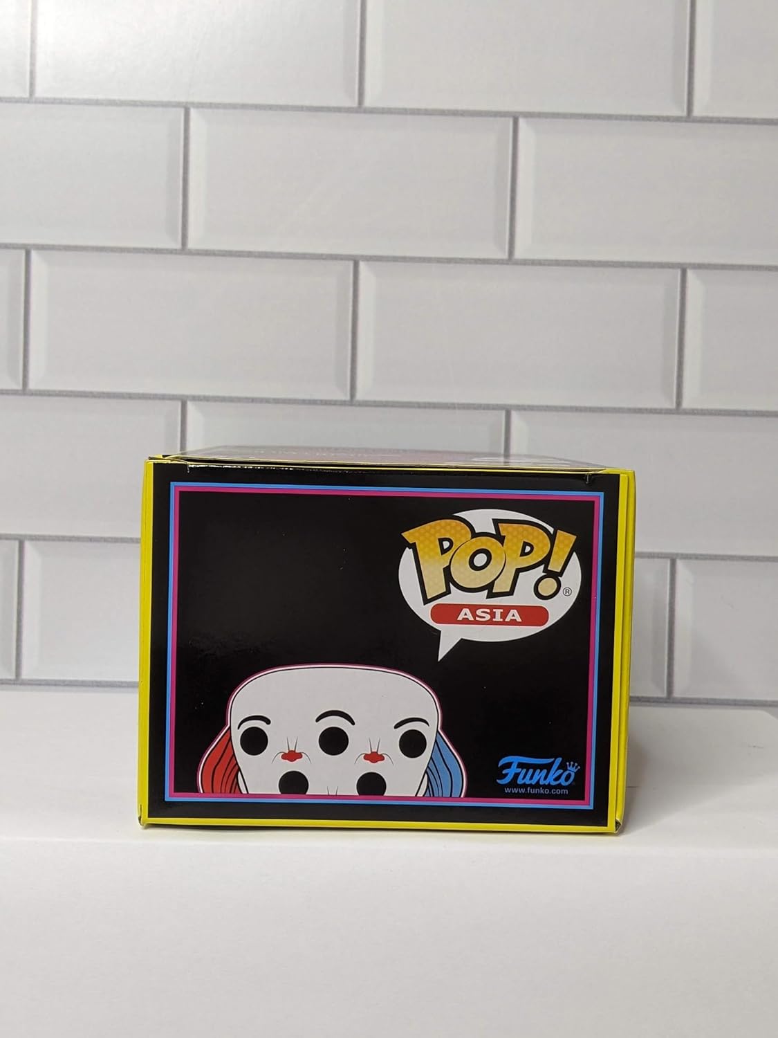 POP Asia: Ron English - Blacklight Sugar Circus Screaming Clown (MMC Mindstyle Mission Control China Release